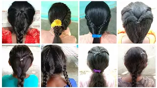 simple and quick hairstyles for party wear or functions