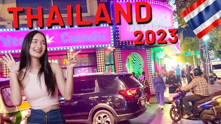 Bangkok Sukhumvit Nightlife Walking Tour 2023 4K Video