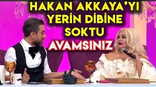 Banu Alkan; Hakan Akkaya'yı Yerin Dibine Soktu