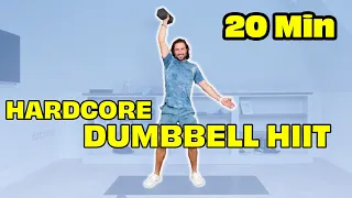 Hardcore Dumbbell HIIT in 20 Minutes with Joe Wicks