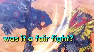 Zoids Wild Zero - Fang Tiger Kai versus Rising Liger