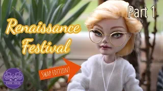 Repaint! | Ren Faire master swap | Part 1 | Custom Art Doll