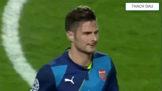 Arsenal vs AS Monaco 3-3, Round Of 16 UCL 2015 - All Goals and Highlights HD