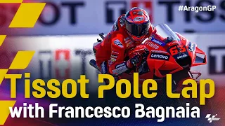 Francesco Bagnaia's Tissot Pole Lap | 2021 #AragonGP