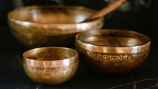 1888 Hz Tibetan Singing Bowls For Sleep ♥ Healing Sleep Music