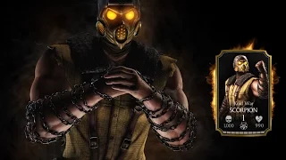 MORTAL KOMBAT X (MOBILE) #88 Испытание на Скорпион Холодная Война (сложное) Эксклюзивный рентген!