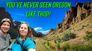 Is this THE MOST BEAUTIFUL spot in Oregon?  Visit the EXTREMELY remote Leslie Gulch!!!