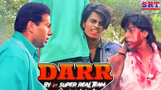 Darr (1993) | Shah Rukh Khan | Sunny Deol | Darr Movie Best Action Scene | Darr Movie Spoof | SRT
