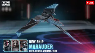 Bad Batch Marauder Gameplay Testing LIVE - New Leviathan Counter? - Star Wars: Galaxy of Heroes