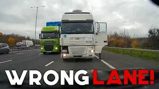 UNBELIEVABLE UK LORRY DRIVERS | Lorry Caused Big Crash, Van Racing With Lorry, Lorry Road Rage! #17