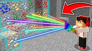 GPLAY ZAMIENIA LASEREM BLOKI W DROGOCENNE RUDY W MINECRAFT?! GPLAY & LUMI