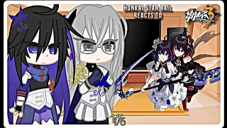 HSR React to honkai Impact 3rd! || Hsr || 1/5 || gacha club || credits in description🌺