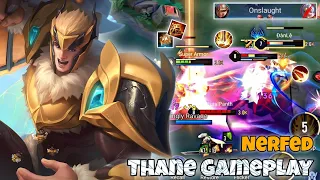 Thane New Patch Nerfed | Support Gameplay | Arena of Valor Liên Quân mobile CoT