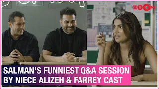 Salman Khan’s FUNNIEST Q&A session with brothers Arbaaz & Sohail by Alizeh Agnihotri & team Farrey