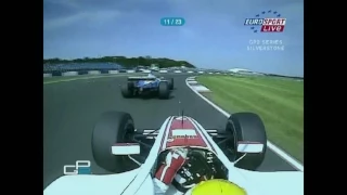 Hamilton vs Porteiro GP2 2006 GP Britain