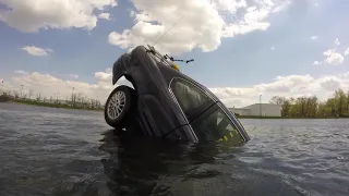 Research Demonstration: Car sinking and filling with water