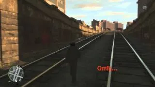 GTA IV KTM 450 Dodging A Train