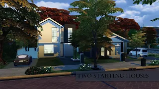 The Sims 4 | $17,25.000 | Two starting houses | No CC | Два стартовых дома