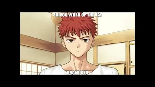 Happy Shirou Day I love Swords