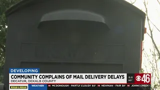 Community complains of mail delivery delays