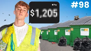 I Made THIS Much Searching 100 Dumpsters