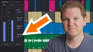 How to check your video is loud enough in DaVinci Resolve (loudness levels for YouTube)