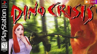 🔴LIVE – DINO CRISIS for the first time – Better than Resident Evil?