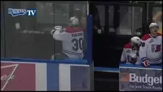 Spokane Chiefs Goalie Hughson Angry After Getting Pulled