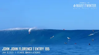 John John Florence at an Outer Reef,  Jan 16, 2021 | Wave 1