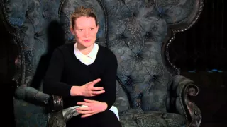 Crimson Peak: Mia Wasikowska "Edith Cushing" Behind the Scenes Movie Interview | ScreenSlam