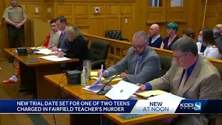 Fairfield teen accused of murdering Spanish teacher has a new trial date