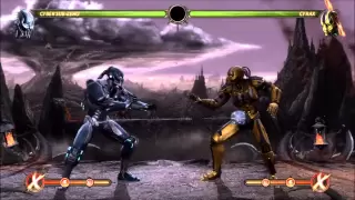 Mortal Kombat 9 Cyber Sub-Zero Combos