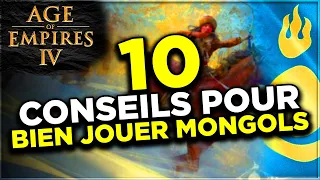 Age Of Empires 4 ⚔️ | 10 CONSEILS POUR BIEN JOUER MONGOLS !