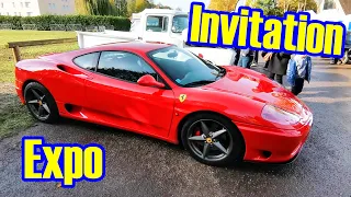 🚗 Je suis invité dans l'Yonne pour Exposer la FERRARI 360 Modena