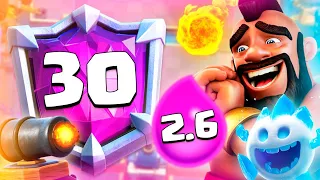 HOG 2.6 BACK LADDER +7600 TROPHIES-CLASH ROYALE