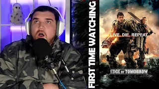 A LESSON ABOUT LIFE! Edge of Tomorrow Movie Reaction FIRST TIME WATCHING
