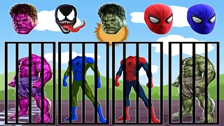 dance challenge patila vs me lemaste vs venom 👽 green alien dance 👽 wrong heads top superheroes