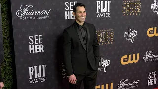 Tyler Hoechlin 2023 Critics Choice Awards Red Carpet Arrivals