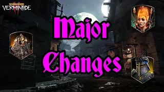 Major Talent And Weapon Changes For Vermintide 2! Patch 5.2.0 News