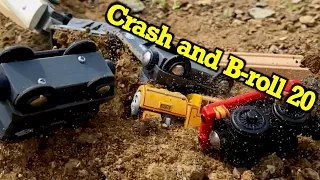 Slow-motion Crashes and B Roll 20  - Bill and Ben's Crash (Thomas & Friends)