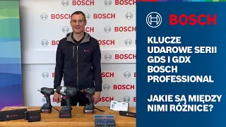 Klucze udarowe Bosch Professional serii GDS i GDX