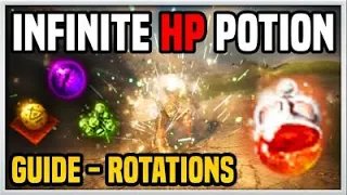 BDO INFINITE HP POTION GUIDE and ROTATIONS- Blood Wolves, Ronoros and Sherekhan -Black Desert Online