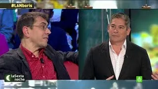 Boris Izaguirre: "Monedero, si usted fuera a Venezuela no vería un programa como laSexta Noche"