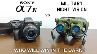 Sony A7iv & Phone Cameras vs Actual Night Vision: Can Digital Cameras See in the Dark?