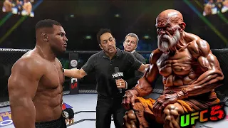 Mike Tyson vs. Tibetan Elightenment Teacher (EA sports UFC 5)