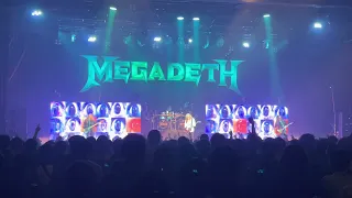 MEGADETH live in Tokyo, Japan on Feb 24「Trust」 TOYOSU Pit