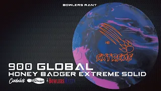 900 Global Honey Badger Extreme Solid!  Snap for the oil allows you to open up the lanes!