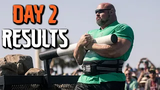 Who Qualified and Who Made the Stone off?! World's Strongest Man 2023 Day 2