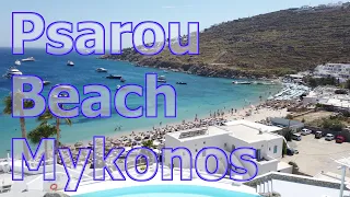 Psarou Beach in Mykonos, Greece - The Most Exclusive Mykonos Beach