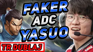 FAKER YASUO İLE HATASIZ OYNUYOR TÜRKÇE DUBLAJ (FULL MAÇ)